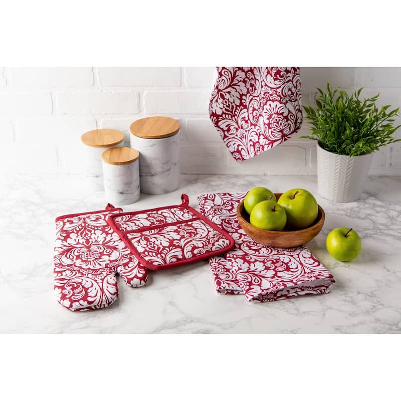 DII Damask Kitchen Dishtowels (Set of 2)
