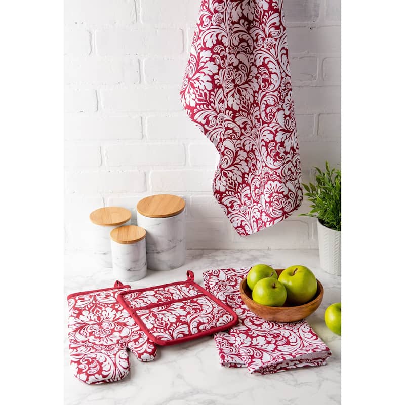 DII Damask Kitchen Dishtowels (Set of 2)