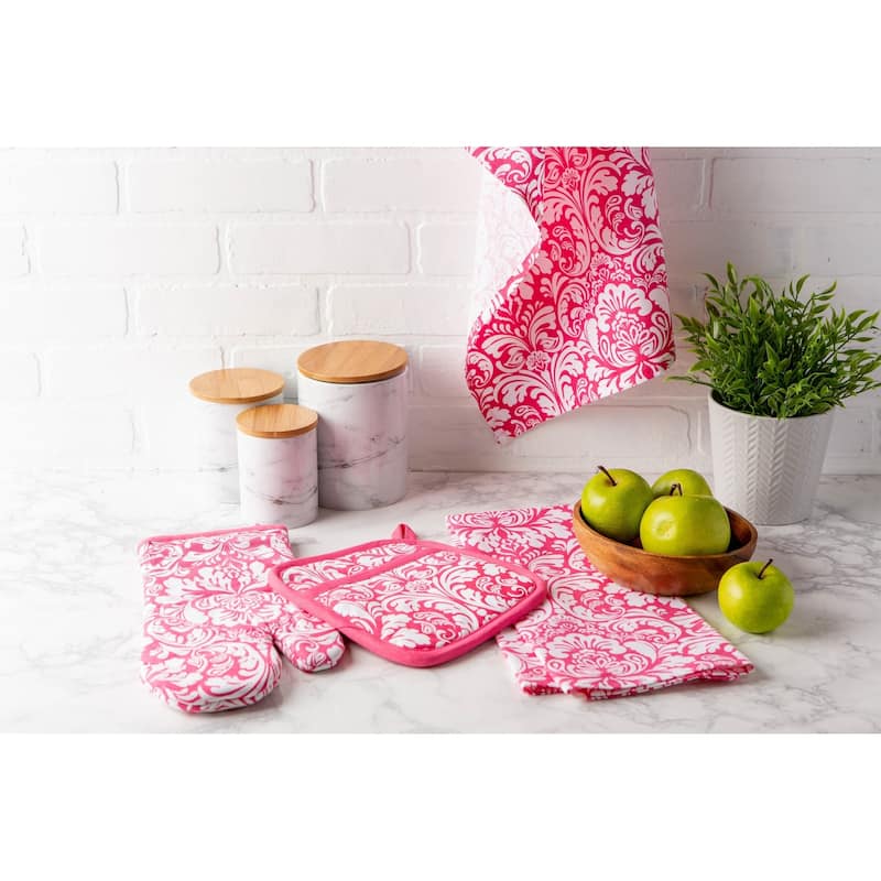 DII Damask Kitchen Dishtowels (Set of 2)