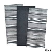 Buy Black Kitchen Towels Online At Overstock Our Best Table Linens Decor Deals