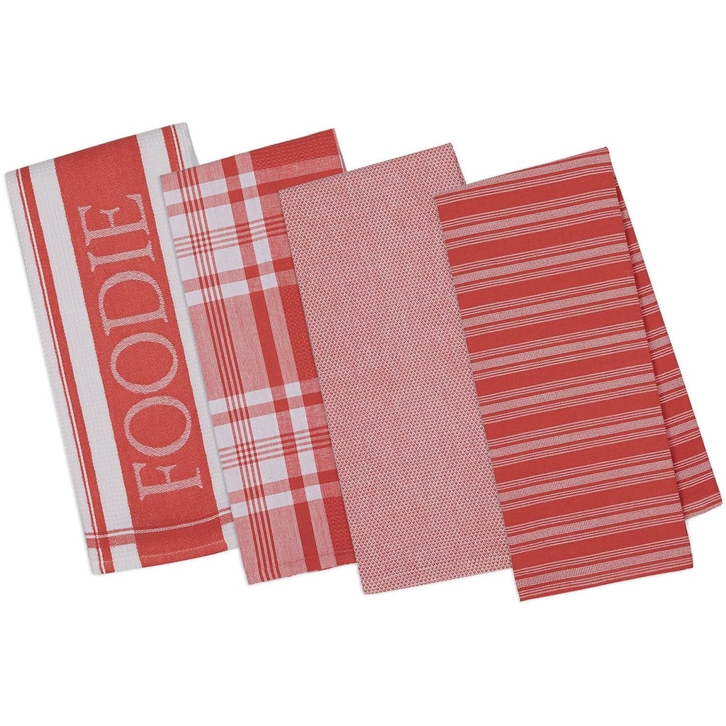 Foodie Gourmet Kitchen Dishtowel (Set of 4)