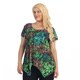 Ella Samani Women's Plus Size Multi Color Leopard Top