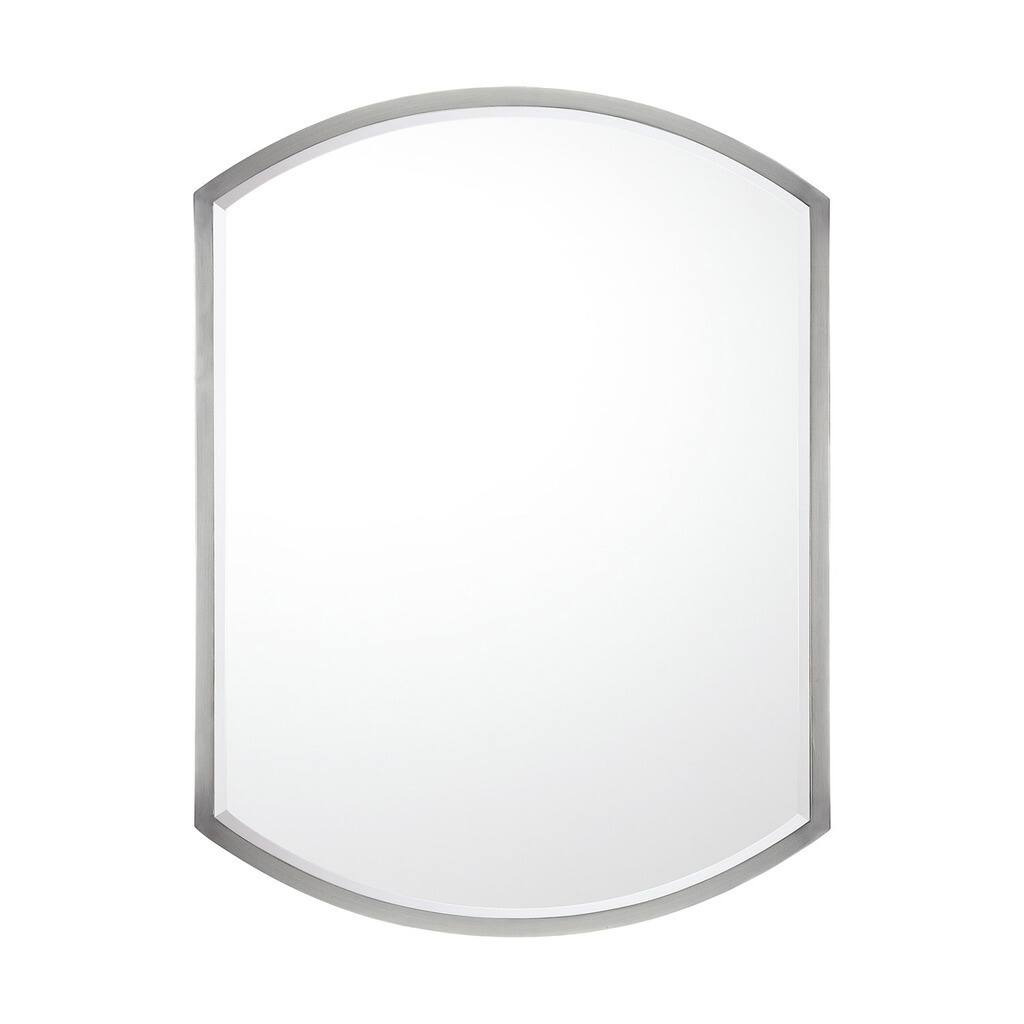Capital Lighting Transitional Matte Nickel 32x24 inch Decorative Wall Mirror