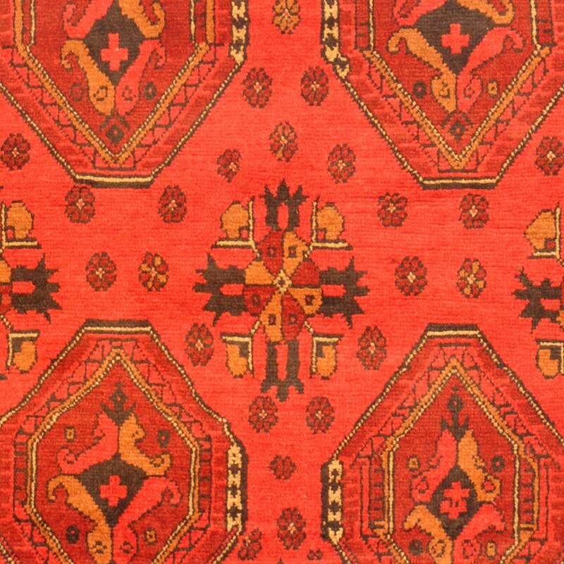 HERAT ORIENTAL Handmade OneofaKind Khal Mohammadi Wool Rug 3'3 x 4