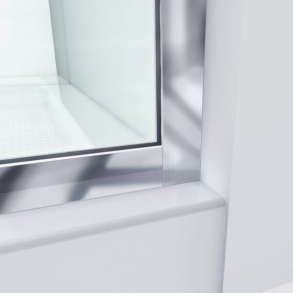 Shop Dreamline Linea Single Panel Frameless Shower Screen 34 In W