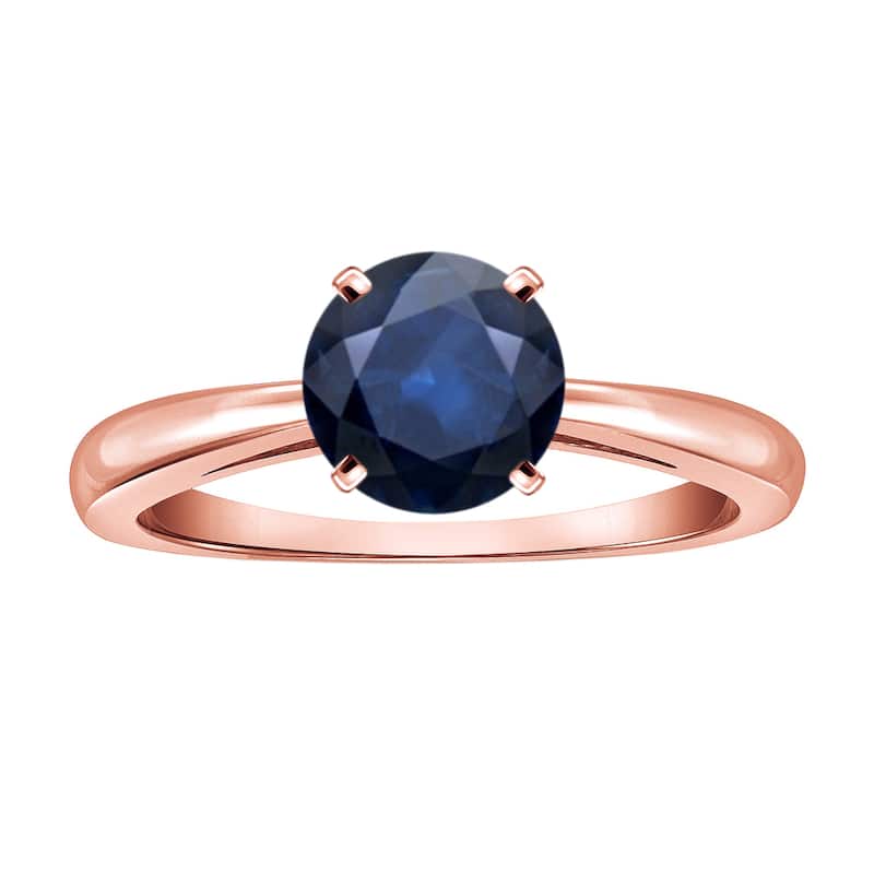 Auriya 14k Gold 2CTW Solitaire Sapphire Engagement Ring