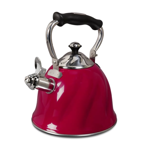 Mr Cofee Alderton Stainless Whistling 2.3 quart Tea/Coffee Kettle