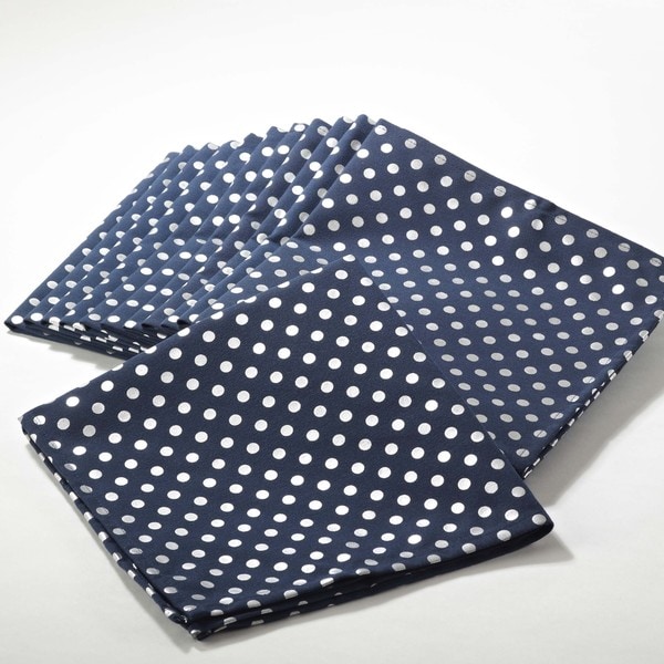 Silver Dot Napkin (Set of 12)