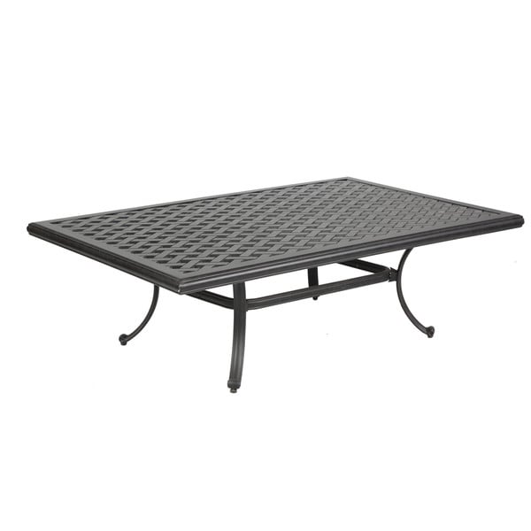 Cast Aluminum Coffee Table : Cast Aluminum: Cast Aluminum Coffee Table : Perfect for a cool beverage on a warm day, the sedona coffee table adds classic charm to your outdoor oasis.