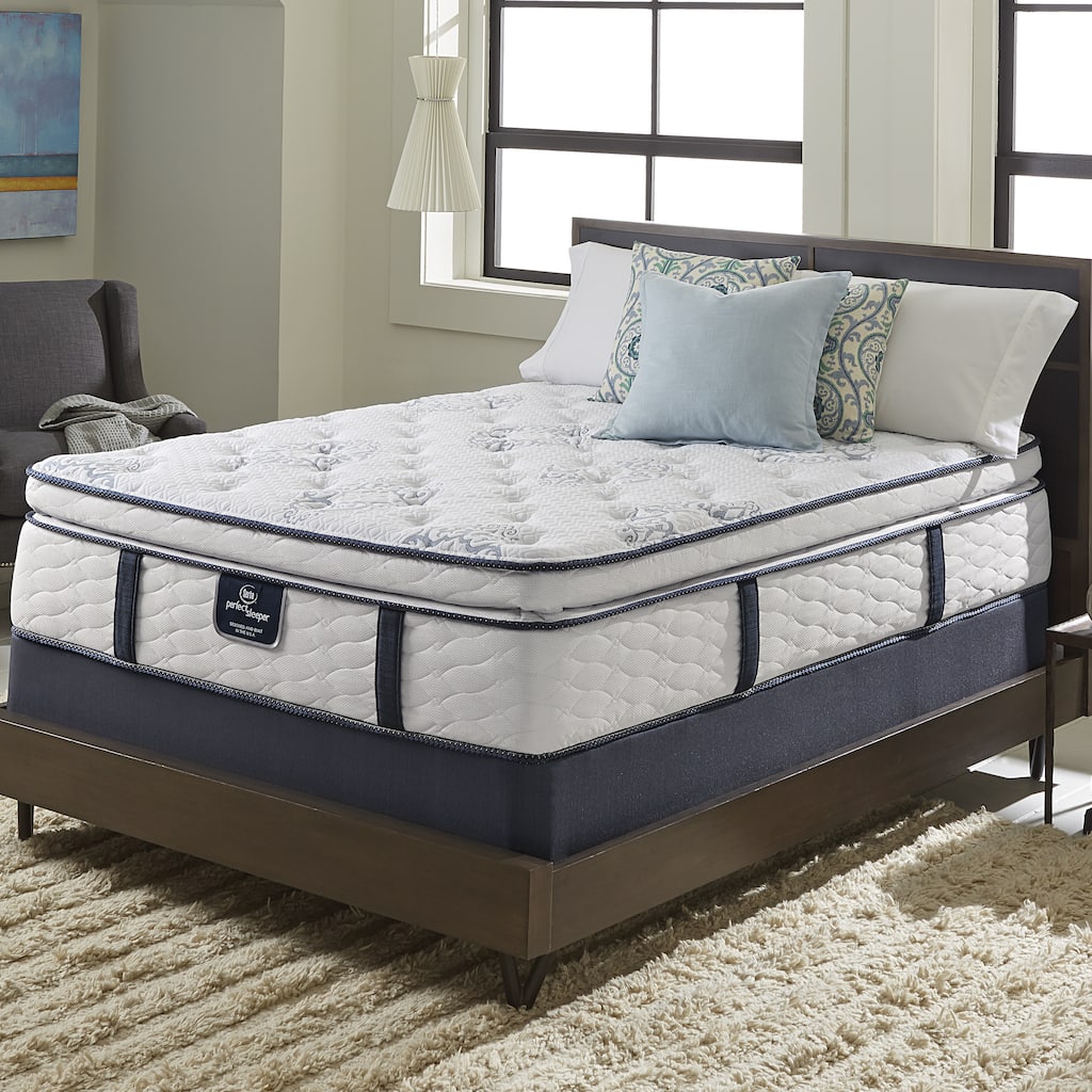 Serta Perfect Sleeper Elite Infuse Super Pillow Top King-size Mattress Set