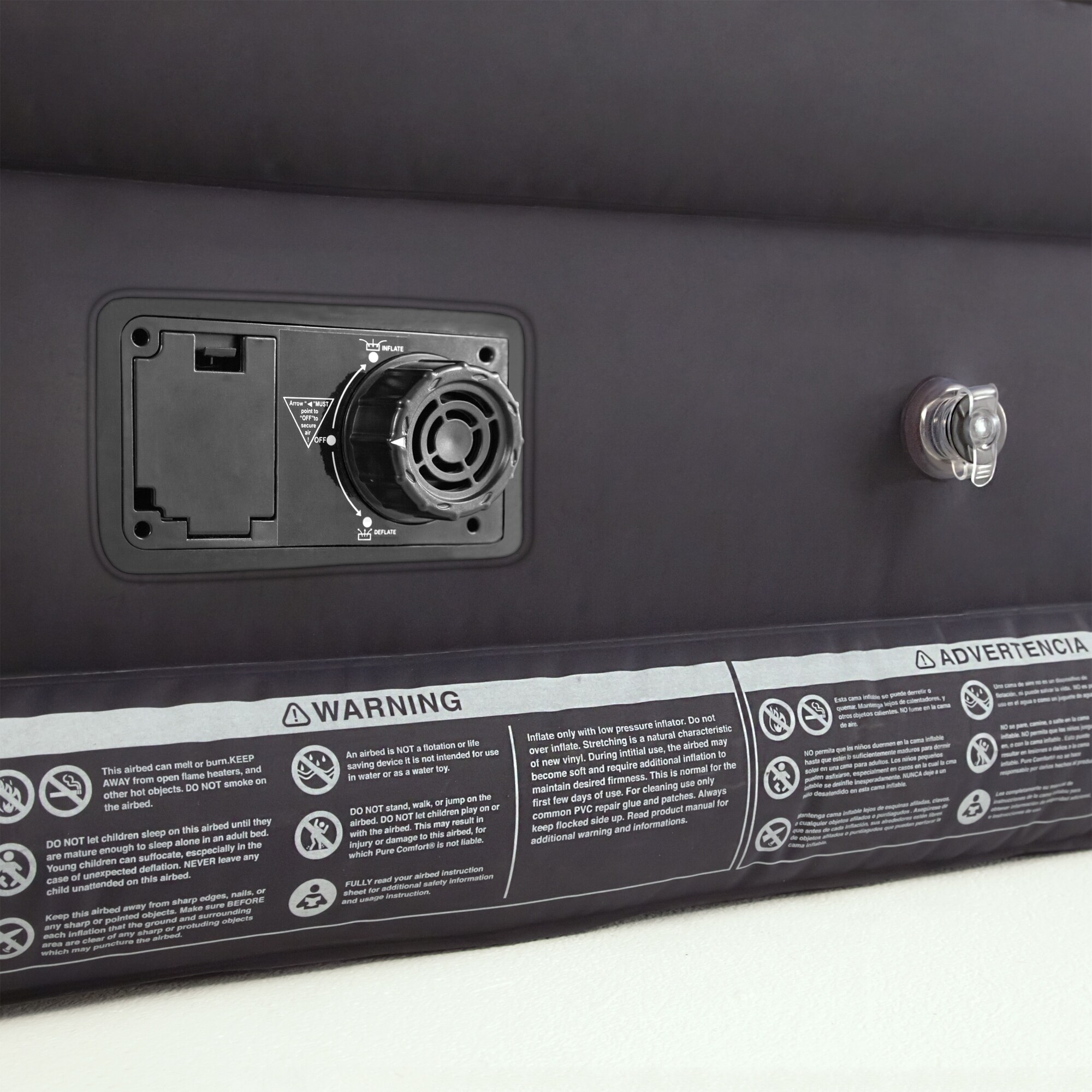 Shop Air Comfort Deep Sleep Queen Raised Air Mattress With Built