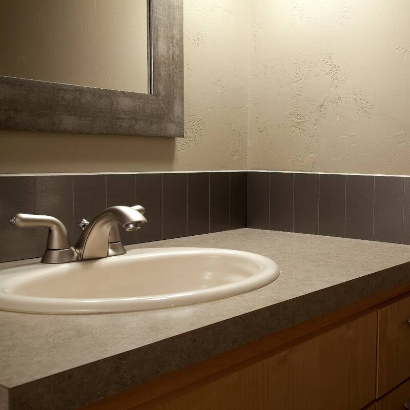 Aspect 3x6-inch Brushed Stainless Short Grain Metal Tile (8-pack)