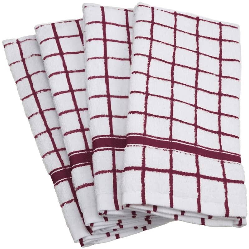Windowpane Dishtowel (Set of 4)