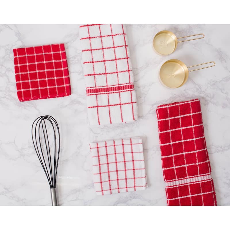 Windowpane Dishtowel (Set of 4)