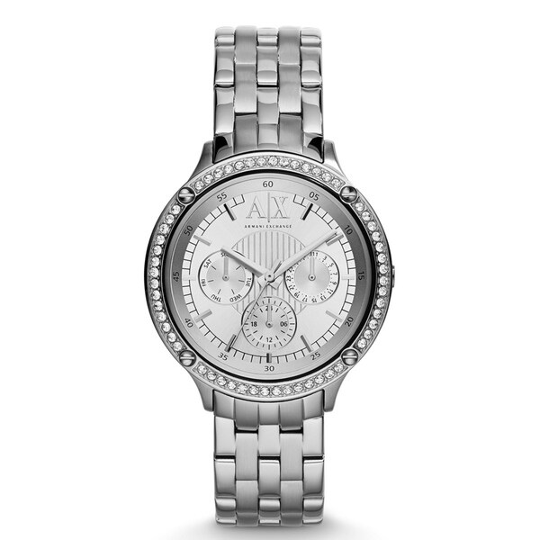 armani exchange watch diamond series