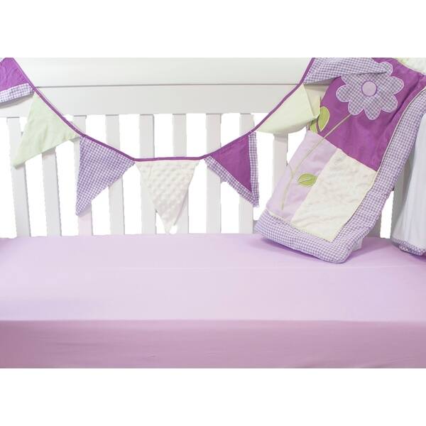 Shop Pam Grace Creations Lavender Butterfly Crib Bedding Set