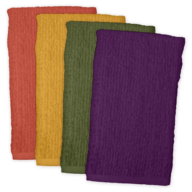 Multicolor Barmop Towels (Set of 4)