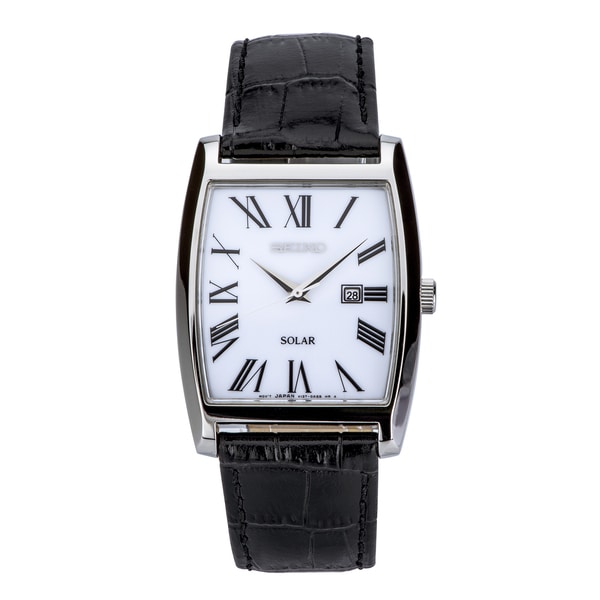 seiko mens watch roman numerals