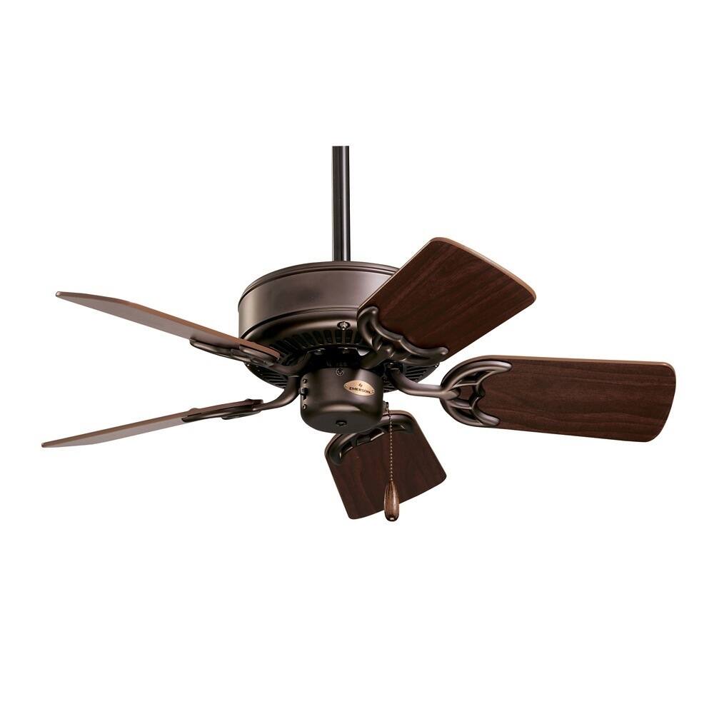 Emerson Northwind 29-inch Oil Rubbed Bronze Small Traditional Ceiling Fan with Reversible Blades