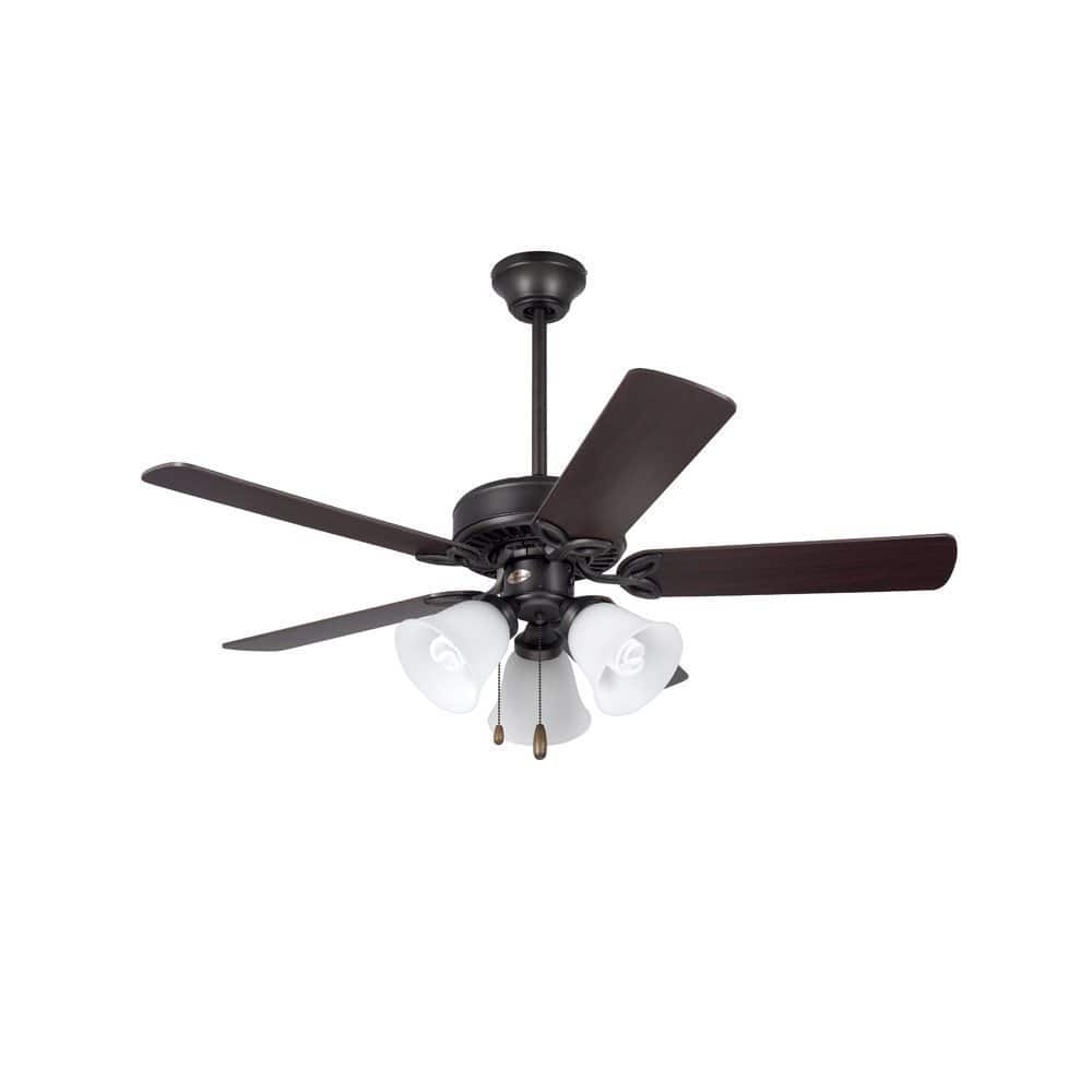 Emerson Pro-Series II Oil Rubbed Bronze 42-inch Traditional Ceiling Fan with Reversible Blades