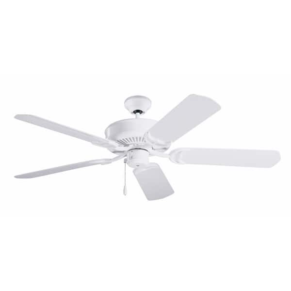 Emerson Sea Breeze 52 Inch Home Indoor Outdoor Wet Rated Ceiling Fan, White Emerson Sea Breeze 52 Inch Home Indoor Outdoor Wet Rated Ceiling Fan, White