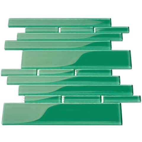 Emerald Green Club Piano Tiles (7.65 Square Feet) (Case of 11 Sheets)