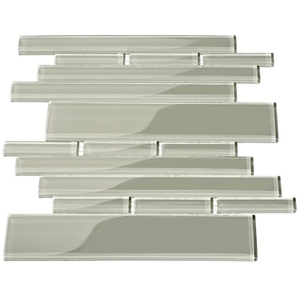 Light Grey Club Piano Tiles (7.65 Square Feet) (Case of 11 Sheets)