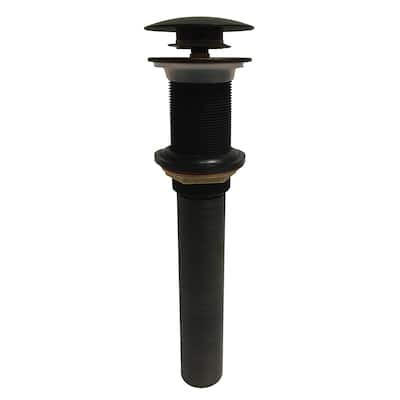 1.5-inch Non-overflow Glass and Stone Vessel Sink Oil Rubbed Bronze Pop-up Drain (OS-800ORB)