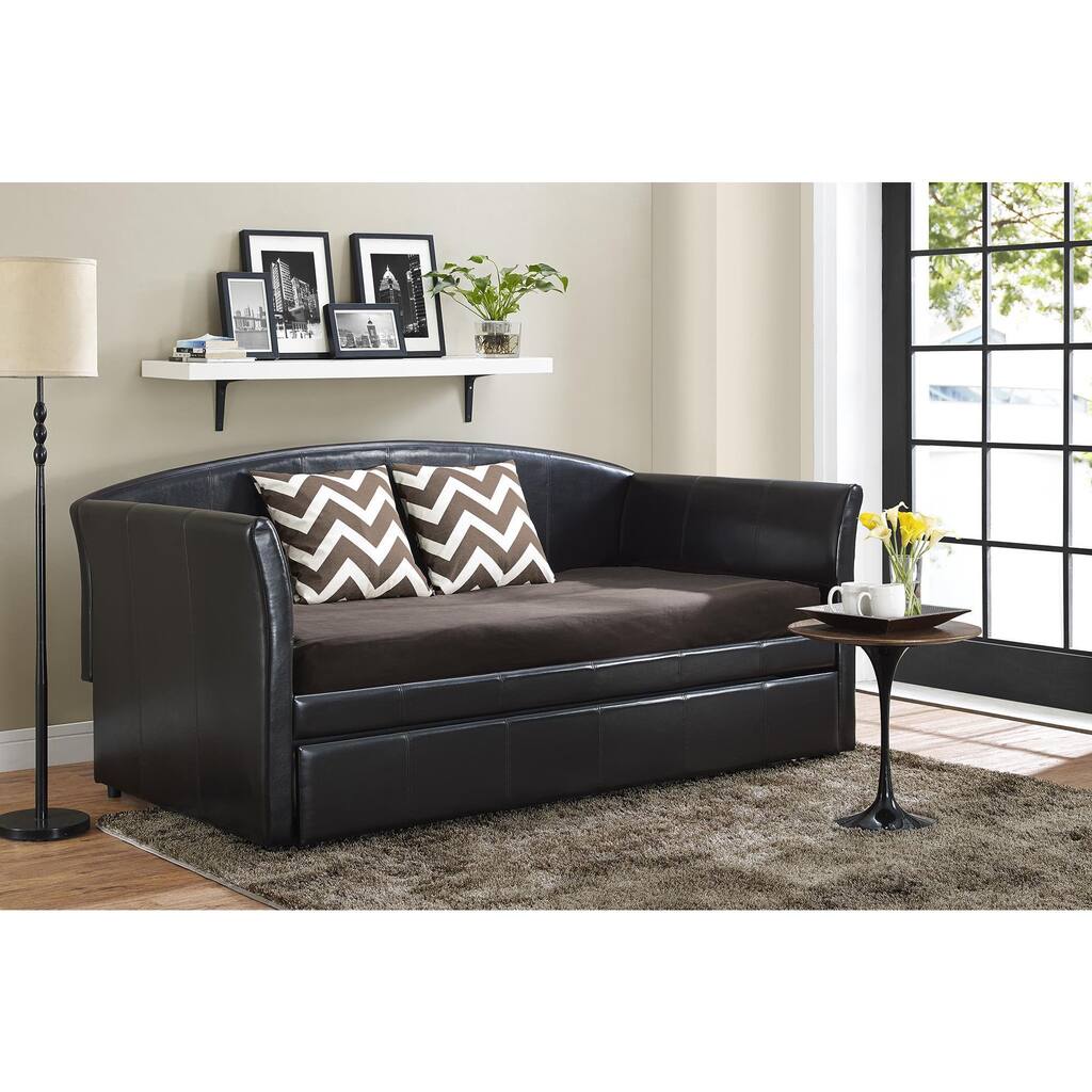 Avenue Greene Meghan Upholstered Daybed and Trundle