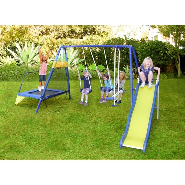 sportspower swing and slide set