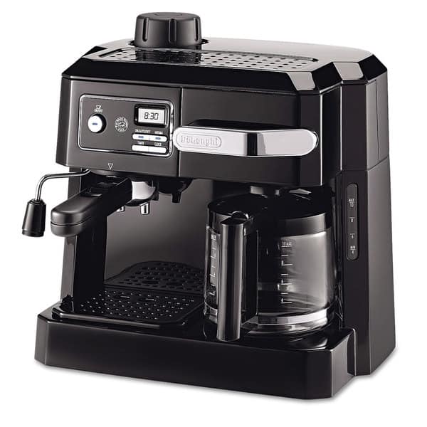 Digital programmable combo 2 in 1 whole bean to cup automatic