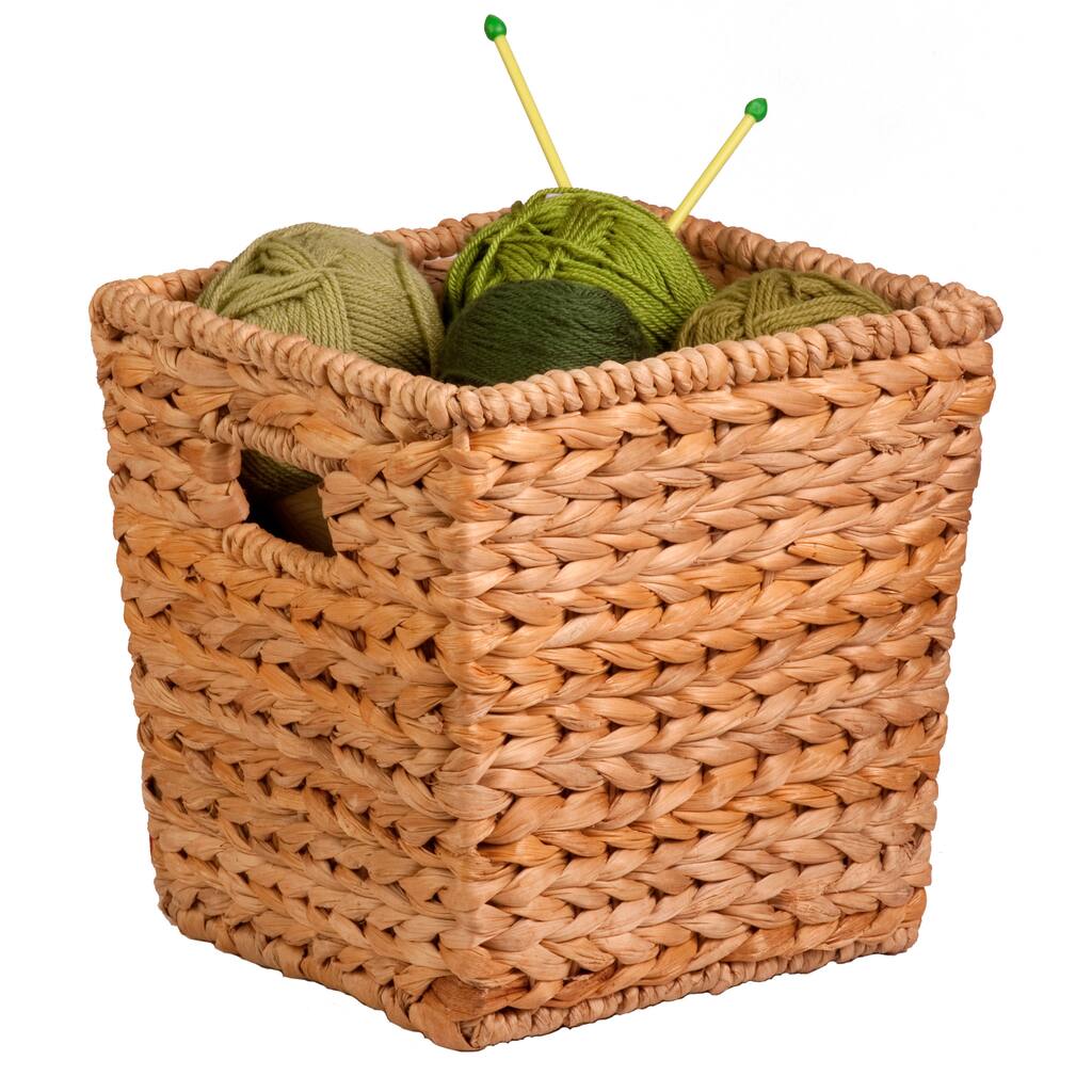 Honey-Can-Do Natural Basket - Med Square