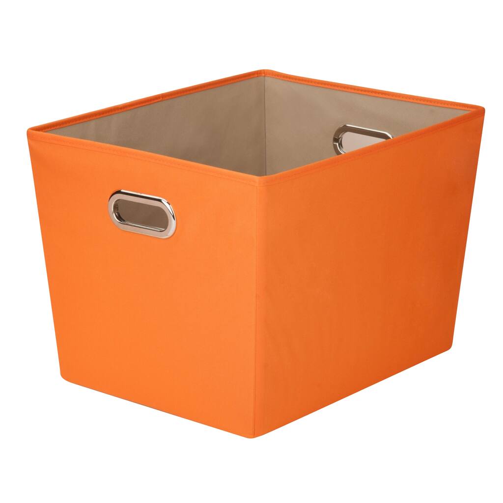 Honey-Can-Do Lg Storage Bin w/ handle - Org