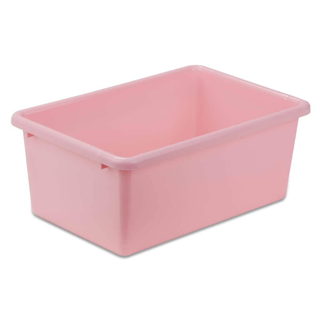 Dark Pink Small Plastic Bin