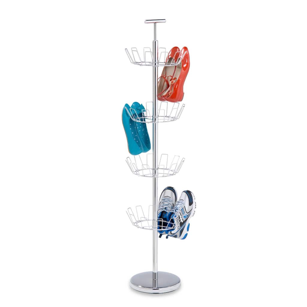 Honey-Can-Do 4 Tier Chrome Shoe Tree
