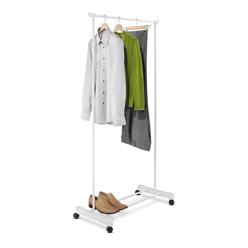 Honey-Can-Do GAR-01121 White Portable Garment Rack