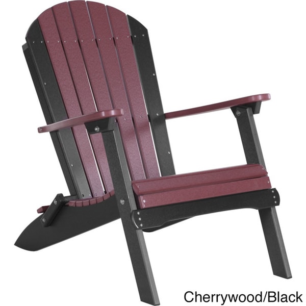 poly folding adirondack chair
