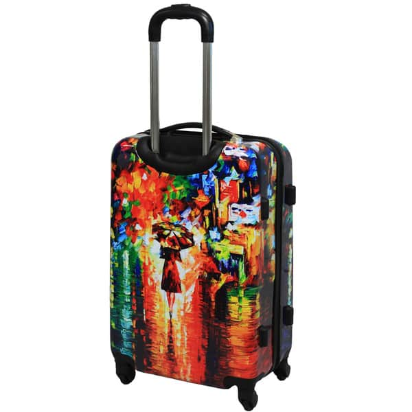 Shop Paris Nights 3 Piece Hardside Lightweight Expandable Upright