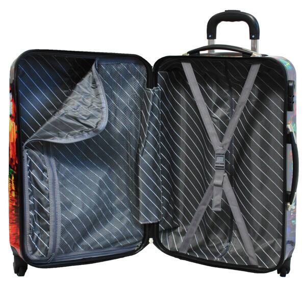 Shop Paris Nights 3 Piece Hardside Lightweight Expandable Upright