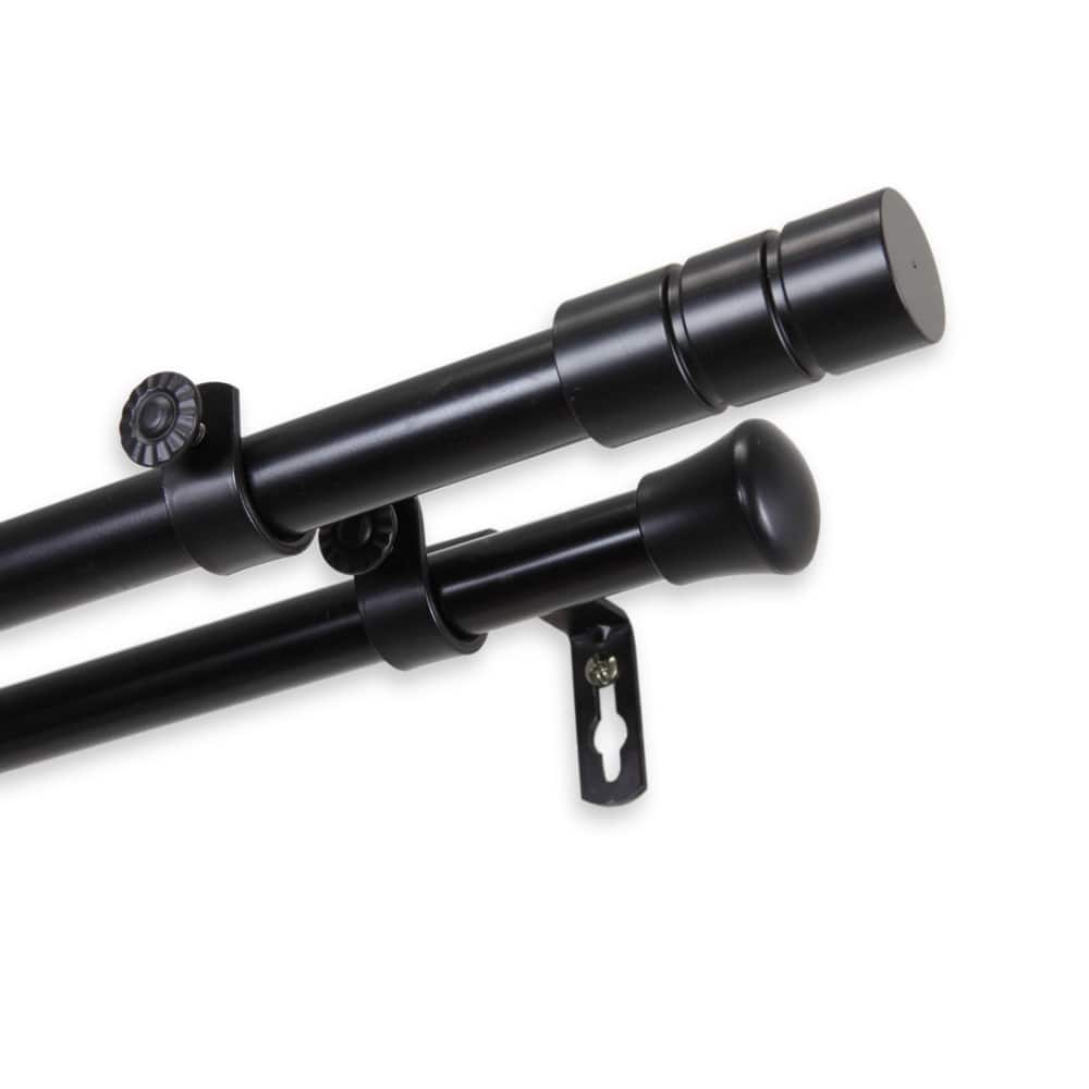 InStyleDesign Greyor Adjustable Double Curtain Rod