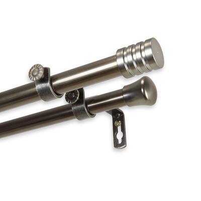 InStyleDesign Don Adjustable Double Curtain Rod