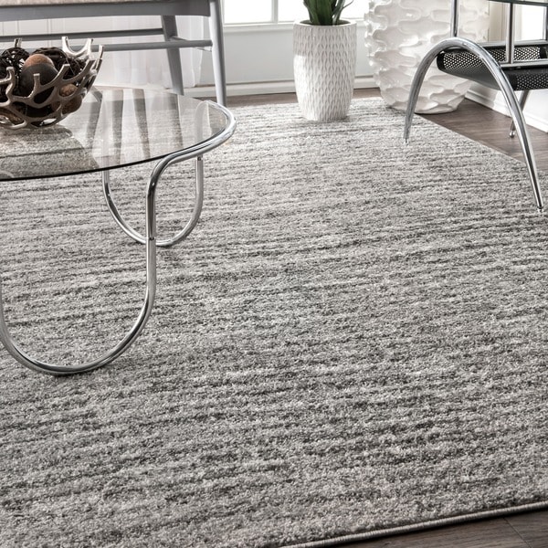 Porch & Den Williamsburg Humboldt Grey Waves Rug - 8'6 x 11'6