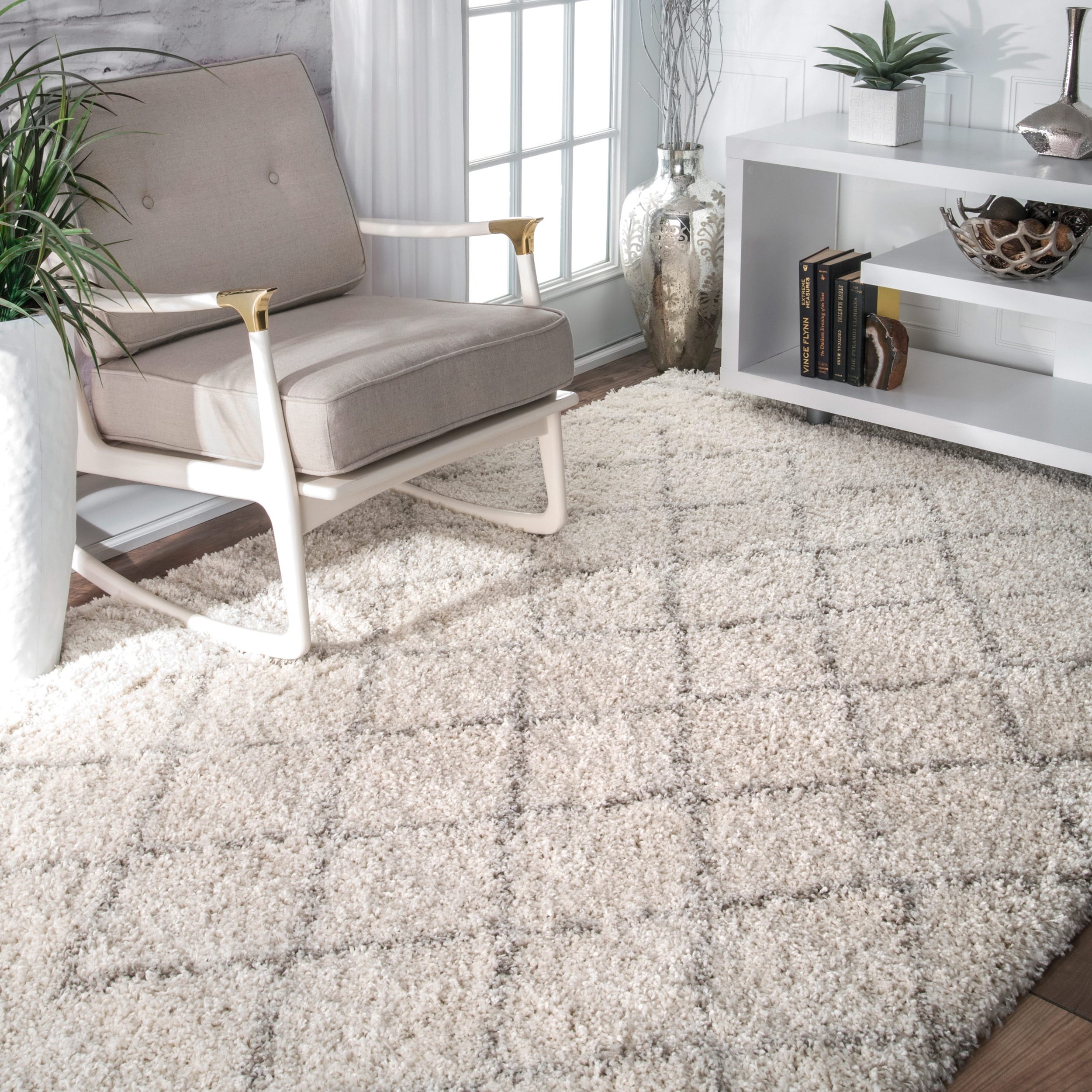 Nuloom Soft And Plush Moroccan Trellis Natural Rug 5 X 8 Nuloom Soft And Plush Moroccan Trellis Natural Rug 5 X27