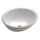 preview thumbnail 1 of 0, Kohler Caxton® Oval 17" X 14" Undermount Bathroom Sink with Center Drain, Glazed Underside White (K-2205-G-0)