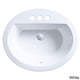 preview thumbnail 5 of 4, Kohler Bryant® Round Round Drop-In Bathroom Sink with 4" Centerset Faucet Holes White (K-2714-4-0) White