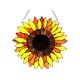 preview thumbnail 1 of 0, Chloe Sunflower Design Window Panel/Suncatcher