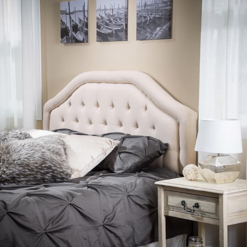 Angelica Adjustable King/California King Tufted Headboard by Christopher Knight Home