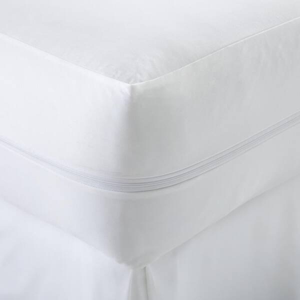 Becky Cameron Zippered Bed Bug Mattress Encasement - White