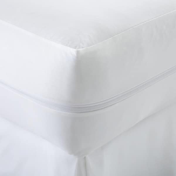 Becky Cameron Zippered Bed Bug Mattress Encasement White On Sale
