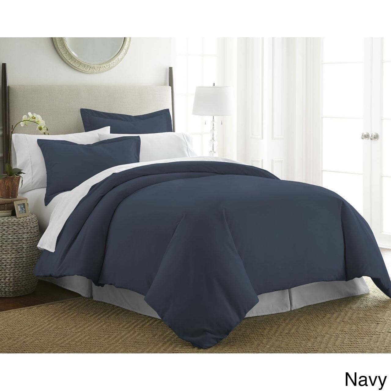 Shop Merit Linens Ultra Soft 3 Piece Duvet Cover Set On Sale